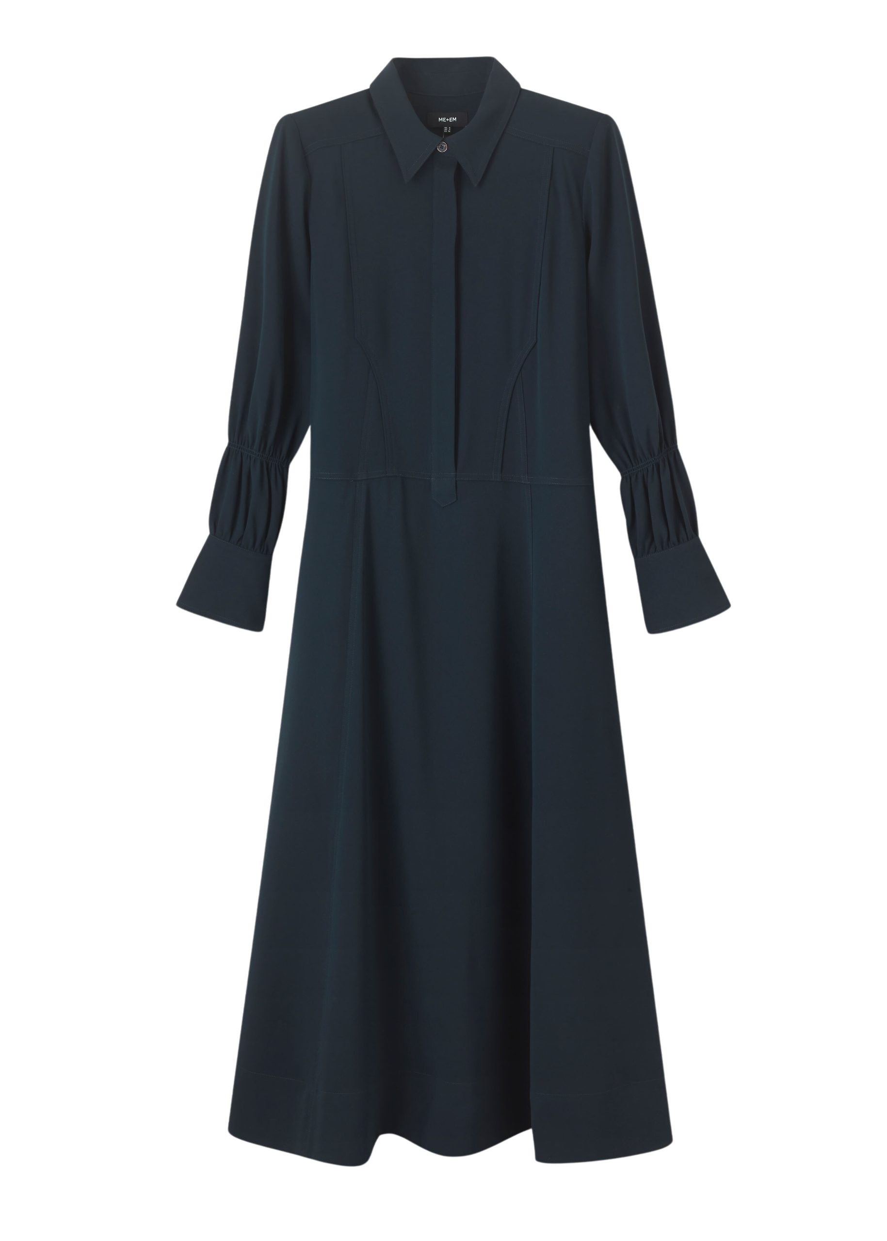 Me and Em Panelling Detail Maxi Shirt Dress