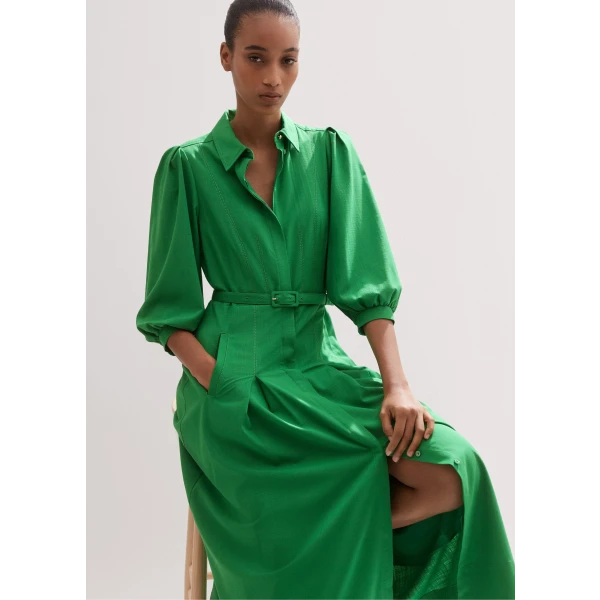 Shirt Maxi Dress - Image 5