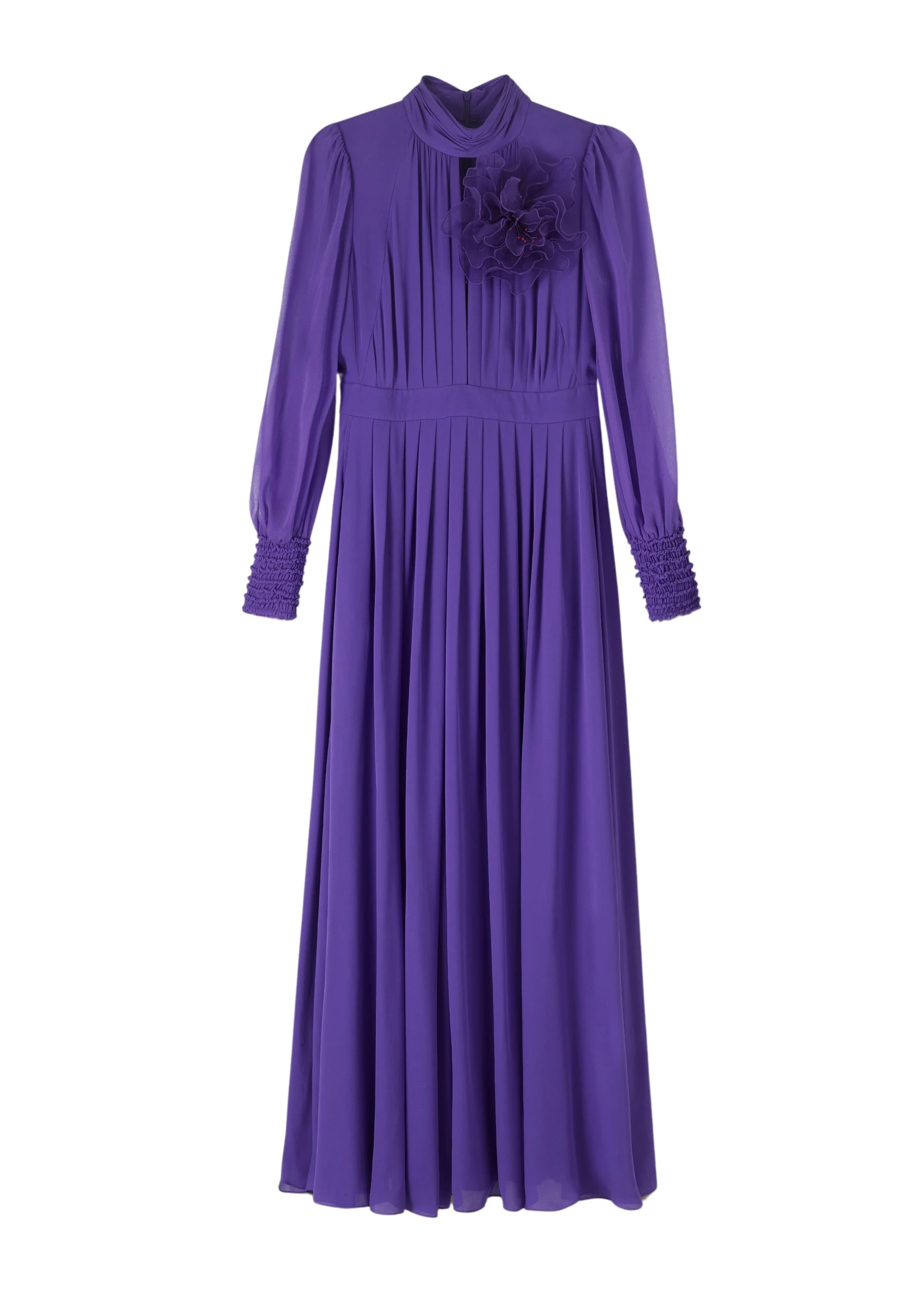 Me-and-Em-Silk-Full-Length-Dress-With-Corsage-Belt-6-scaled50258_nobg Silk Full-Length Dress With Corsage + Belt - Image 1