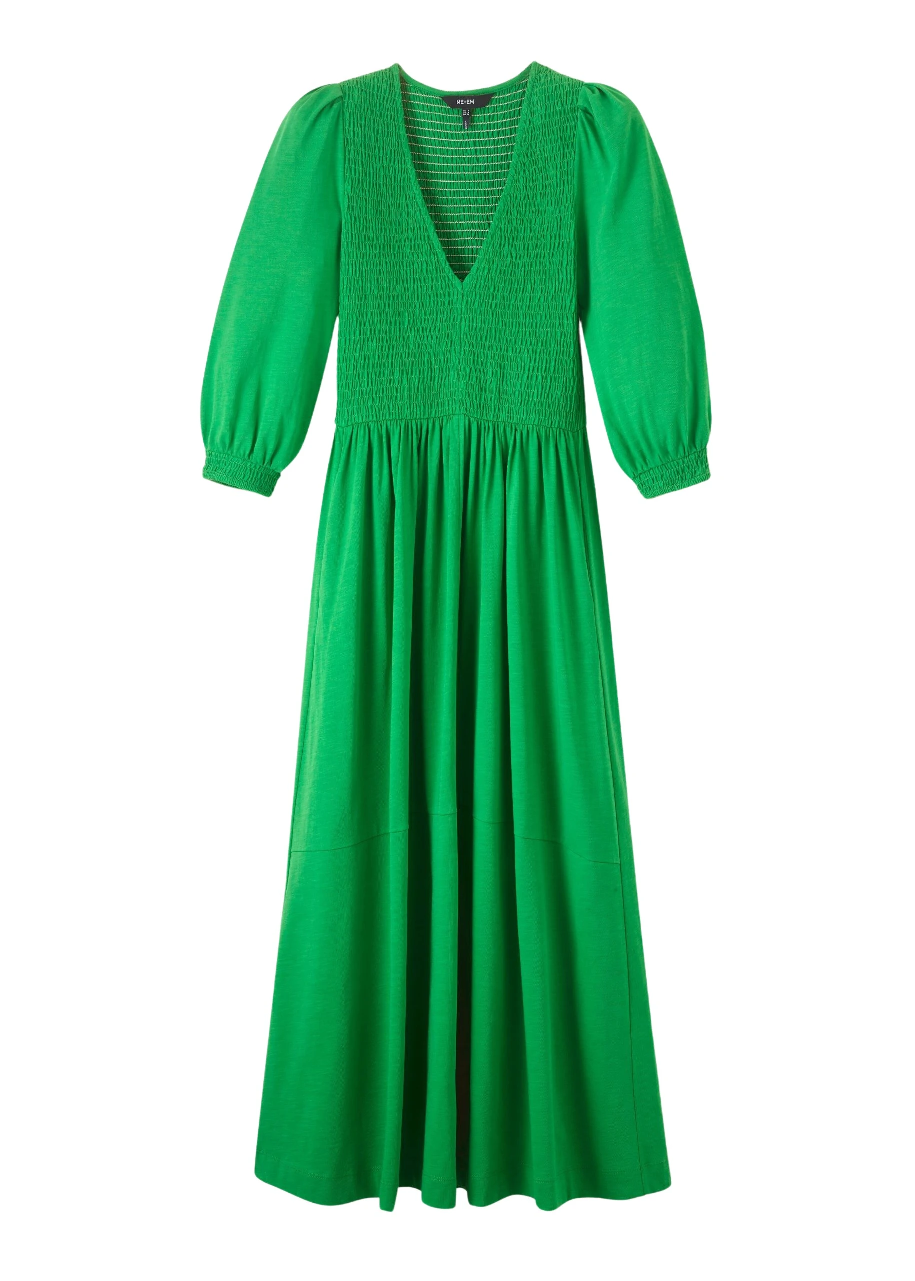 Me-and-Em-Slub-Cotton-V-Neck-Maxi-Dress-6-scaled72544_nobg Slub Cotton V-Neck Maxi Dress - Image 1