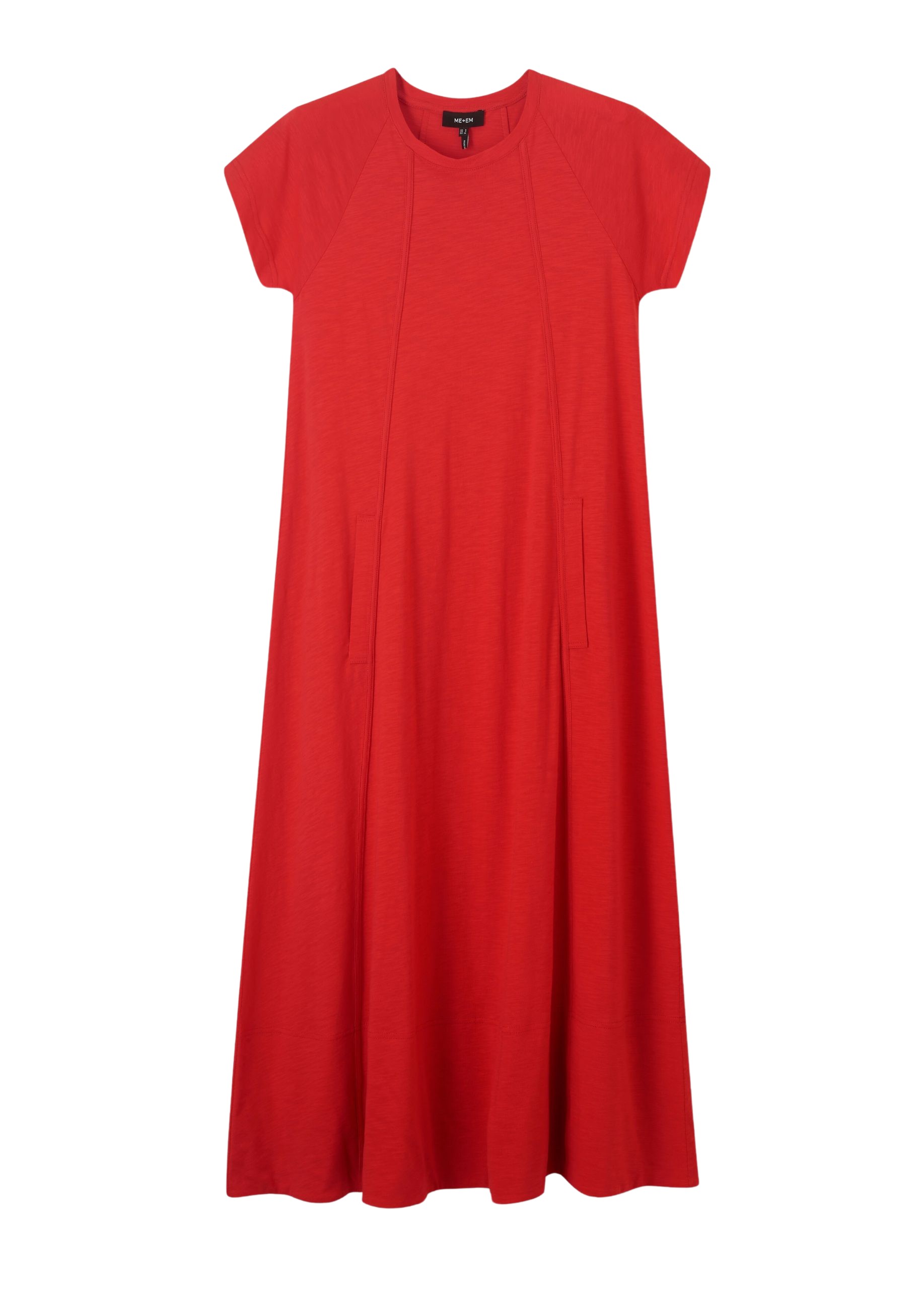 Me and Em Slub Jersey Midi Swing Dress