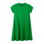 Slub Jersey Raglan Seam Short Swing Dress