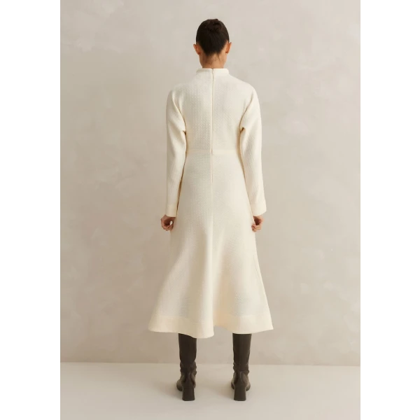 Travel Tailoring Batwing Sleeve Midi Dress - Image 6
