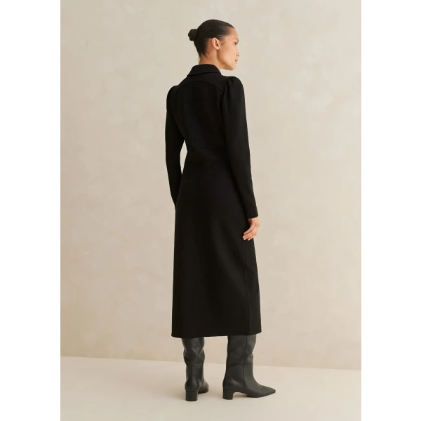 Travel Tailoring Midi Shirt Dress - Image 6