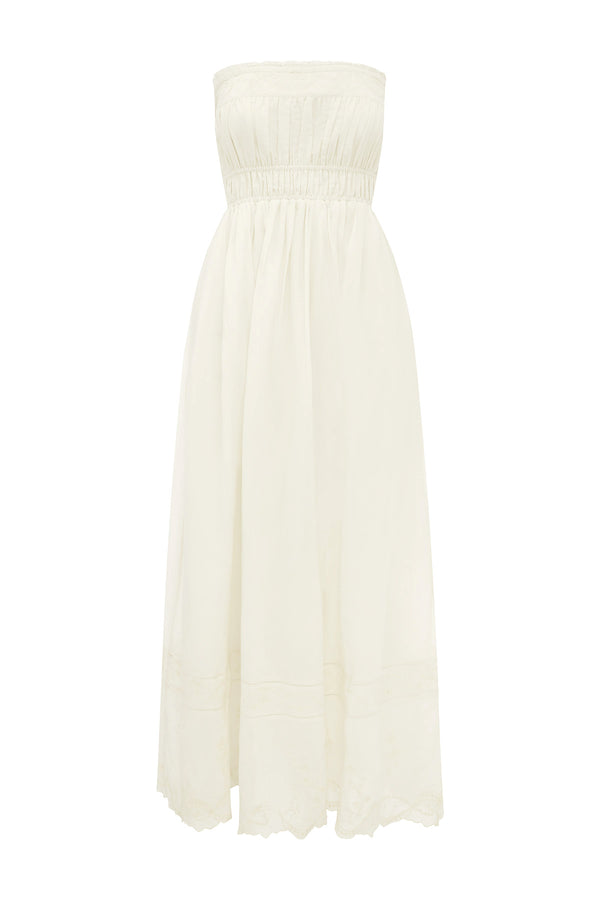 Posse The label Mylah Strapless Dress – Cream