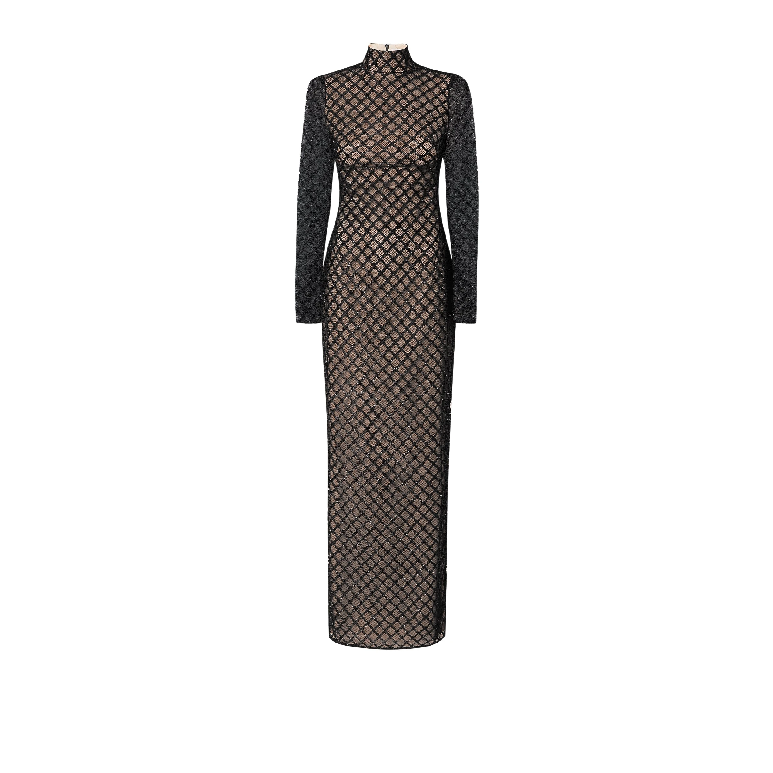 Safiyaa-Adan-Black-Long-Dress-586154_nobg Adan Black Long Dress - Image 1