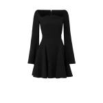 Aubrene Black Short Dress