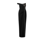 Aubrey Black Long Dress