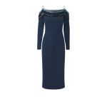 Christiana Moonlit Ocean Midi Dress
