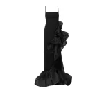 Derry Black Long Dress
