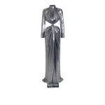 Marlowe Gunmetal Long Dress