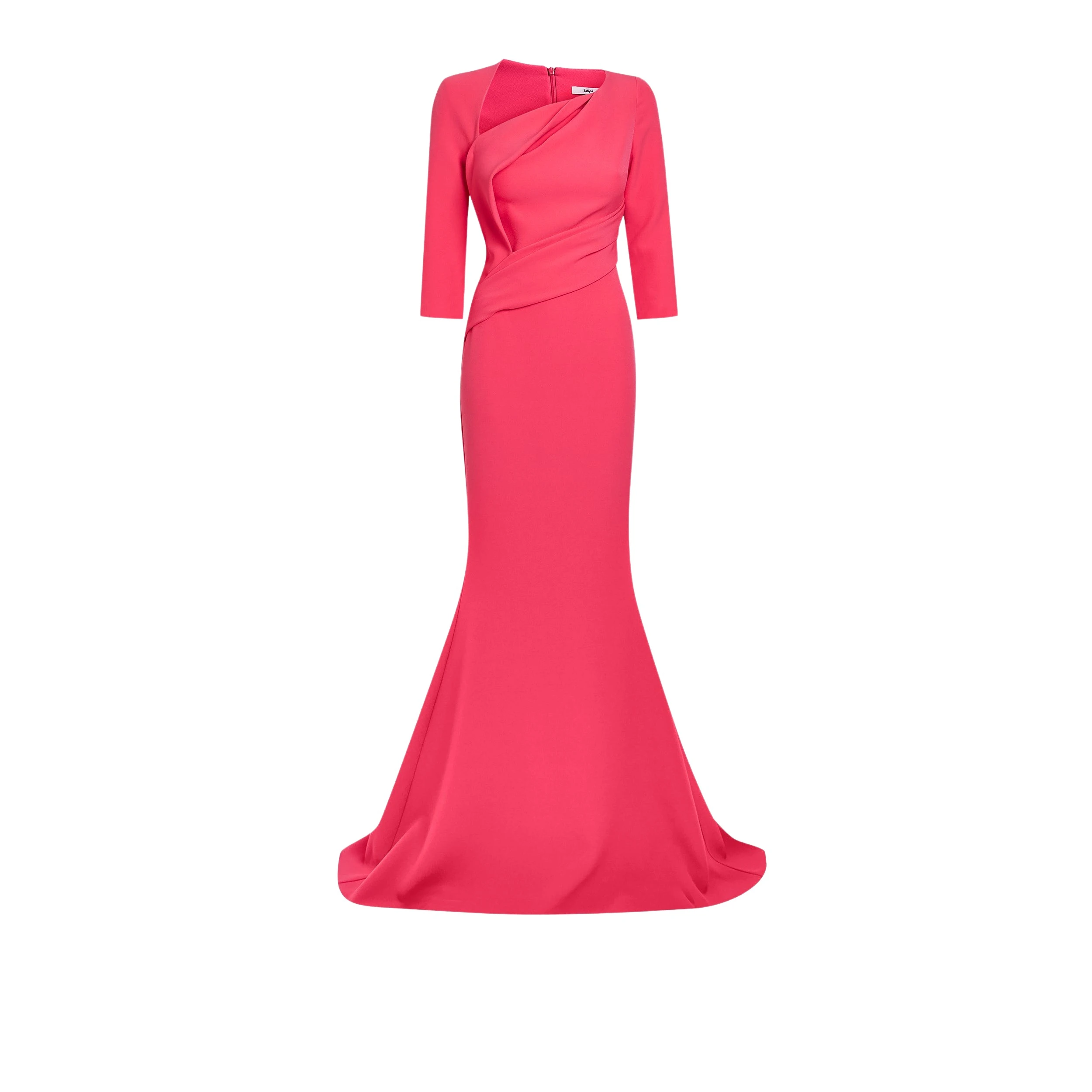 Safiyaa-Pollina-Dahlia-Long-Dress-589885_nobg Pollina Dahlia Long Dress - Image 1