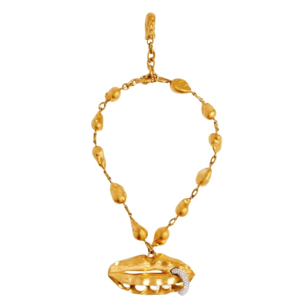 Bean Mouth Necklace