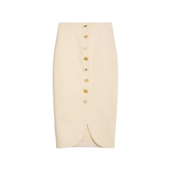 Bijoux Buttons Pencil Skirt