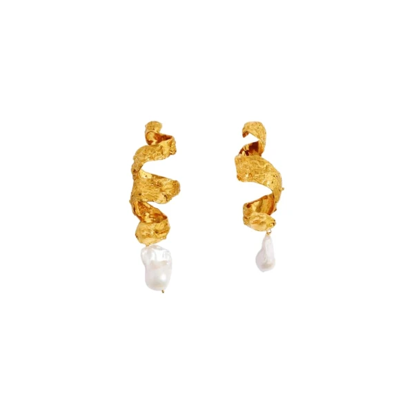 Boucles D'Oreilles Écorce D'Orange