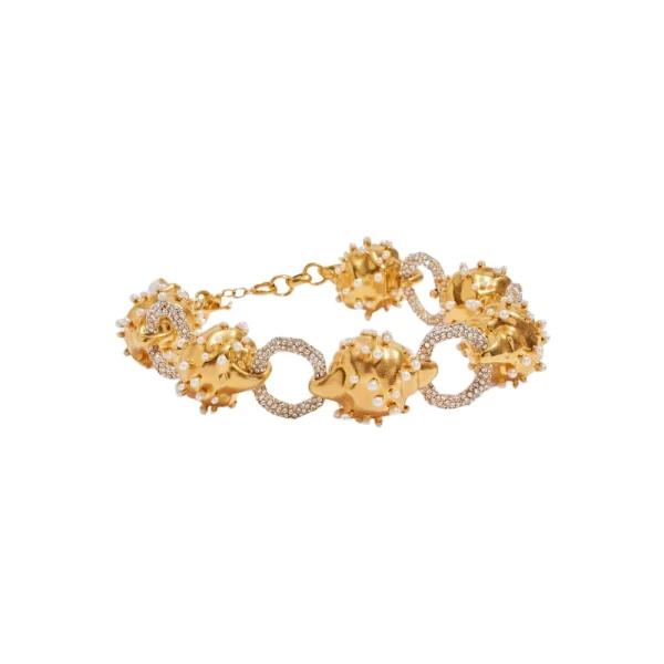 Bursting Pearl Necklace