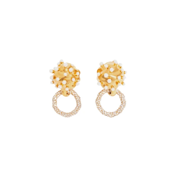 Bursting Pearls Earrings