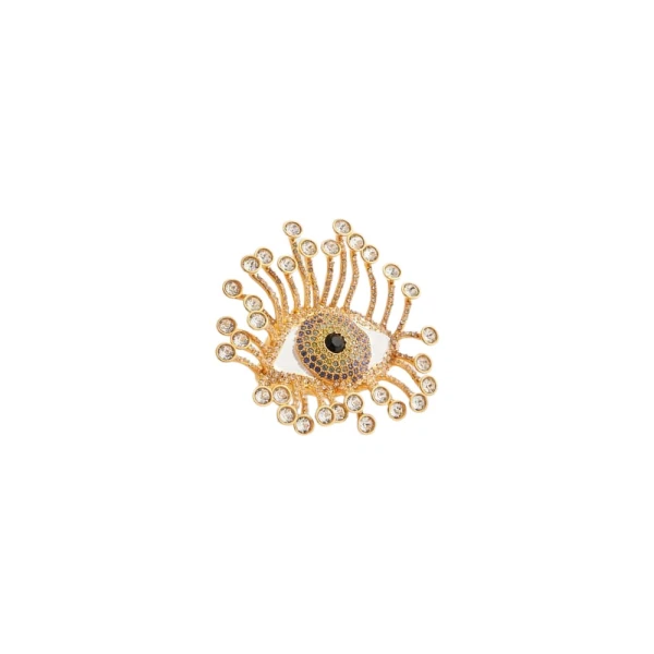 Eye And Eyelash Ring