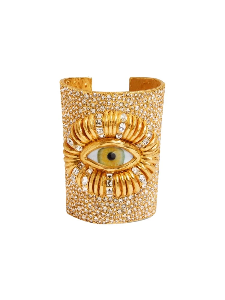 Schiaparelli-Eye-Cuff-Bracelet-331034_nobg Eye Cuff Bracelet - Image 1