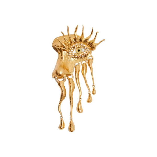 Face Brooch