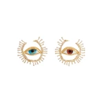Gaze Hoop Earrings