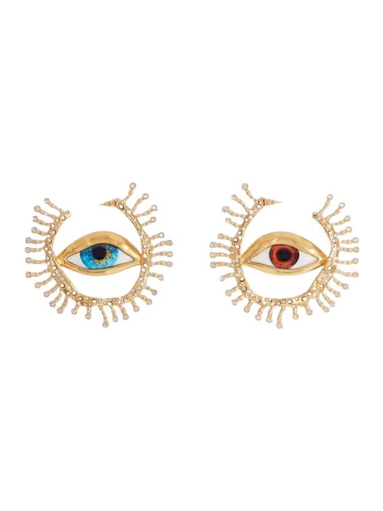 Schiaparelli-Gaze-Hoop-Earrings-332772_nobg Gaze Hoop Earrings - Image 1