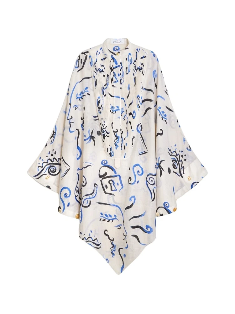 Schiaparelli-Sketch-Cape-Dress95352_nobg Sketch Cape Dress - Image 1