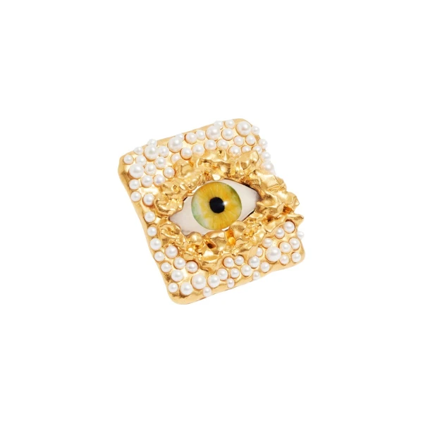 Surrealist Eye Bijoux Ring