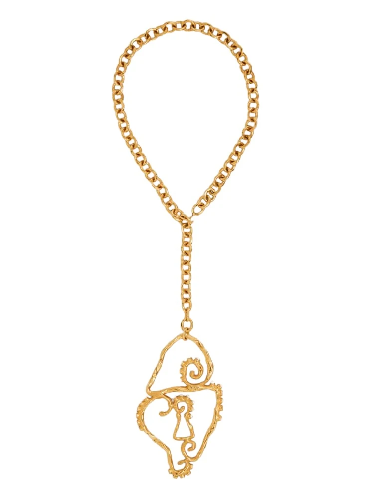 Schiaparelli-Surrealist-Padlock-Pendant-Necklace-375058_nobg Surrealist Padlock Pendant Necklace - Image 1
