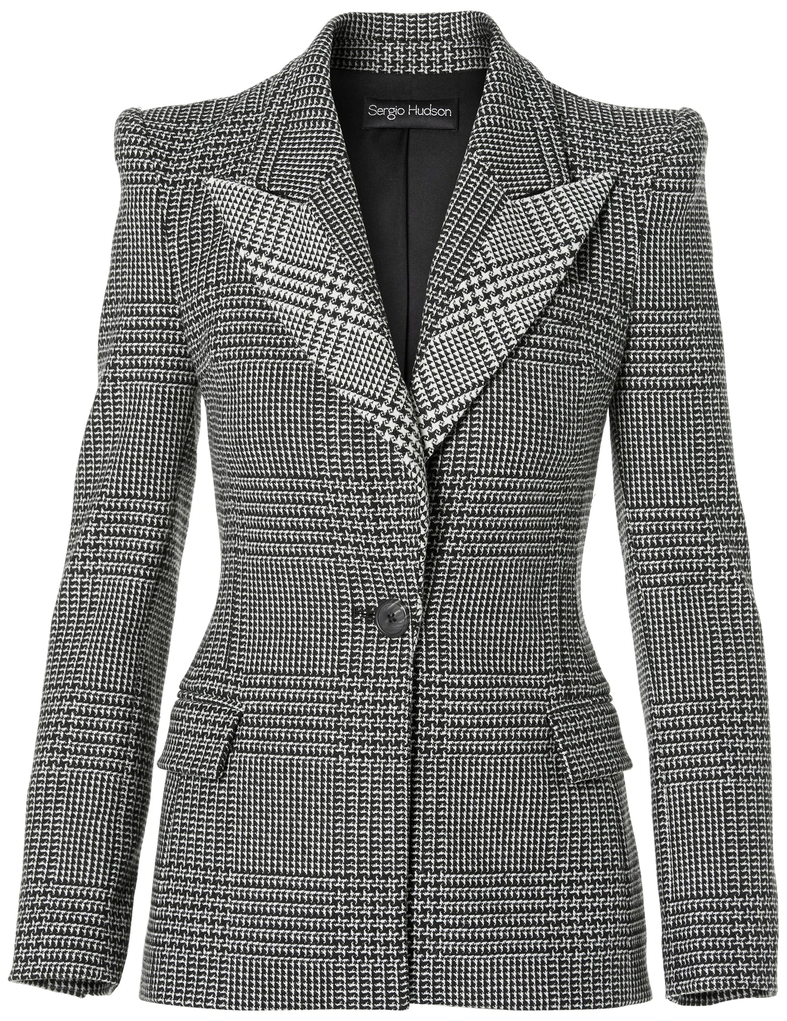 Sergio Hudson Seamed Lapel Jacket Sergio Hudson dress