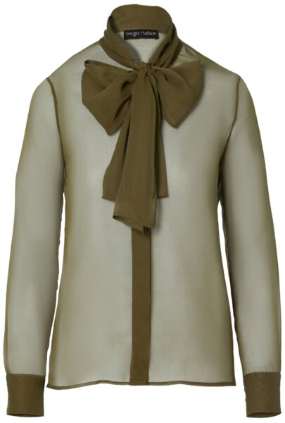 Sergio Hudson Green dress