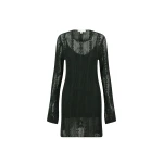 Arlo Long Sleeve Mini Dress - Deep Forest