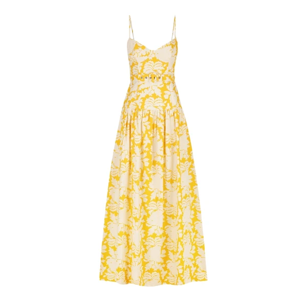Shona Joy Dulce Panelled Bustier Maxi Dress35262 nobg
