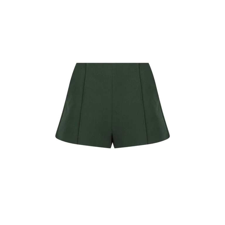 Shona Joy Irena Flared Short Deep Forest38956 nobg