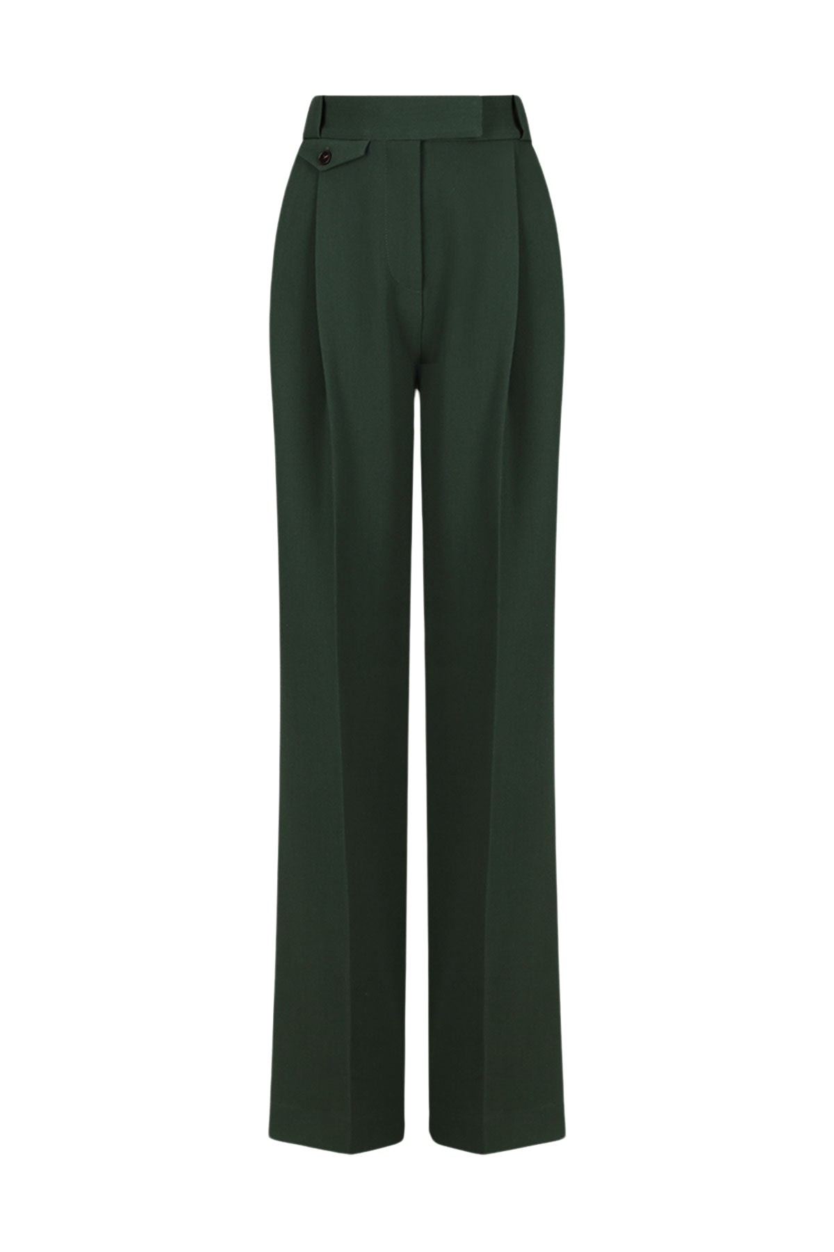 Shona Joy Irena High Waisted Tailored Pant – Deep Forest