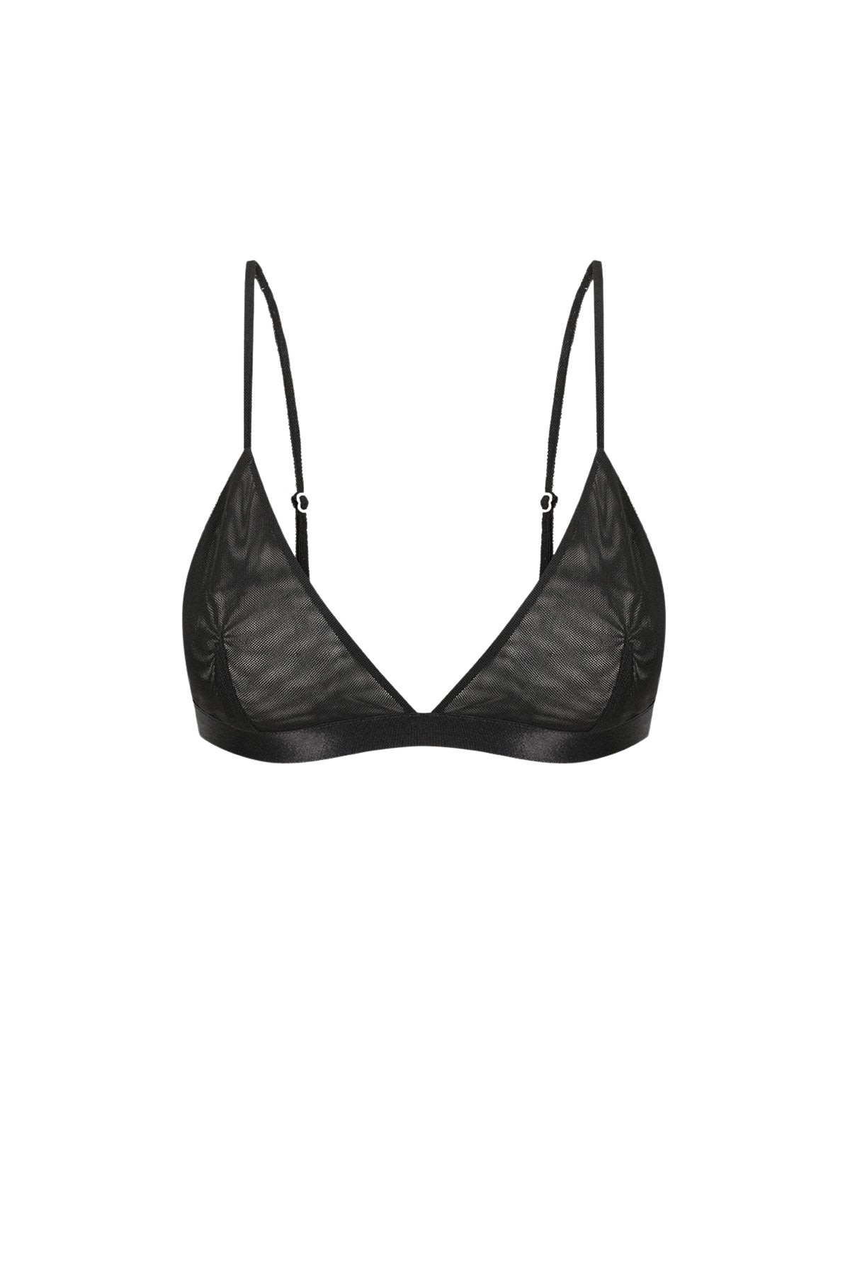 Shona Joy Mira Triangle Bralette – Black