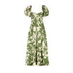 Renee Short Sleeve Panelled Bustier Midi Dress