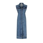Tovere Sleeveless Panelled Midi Dress