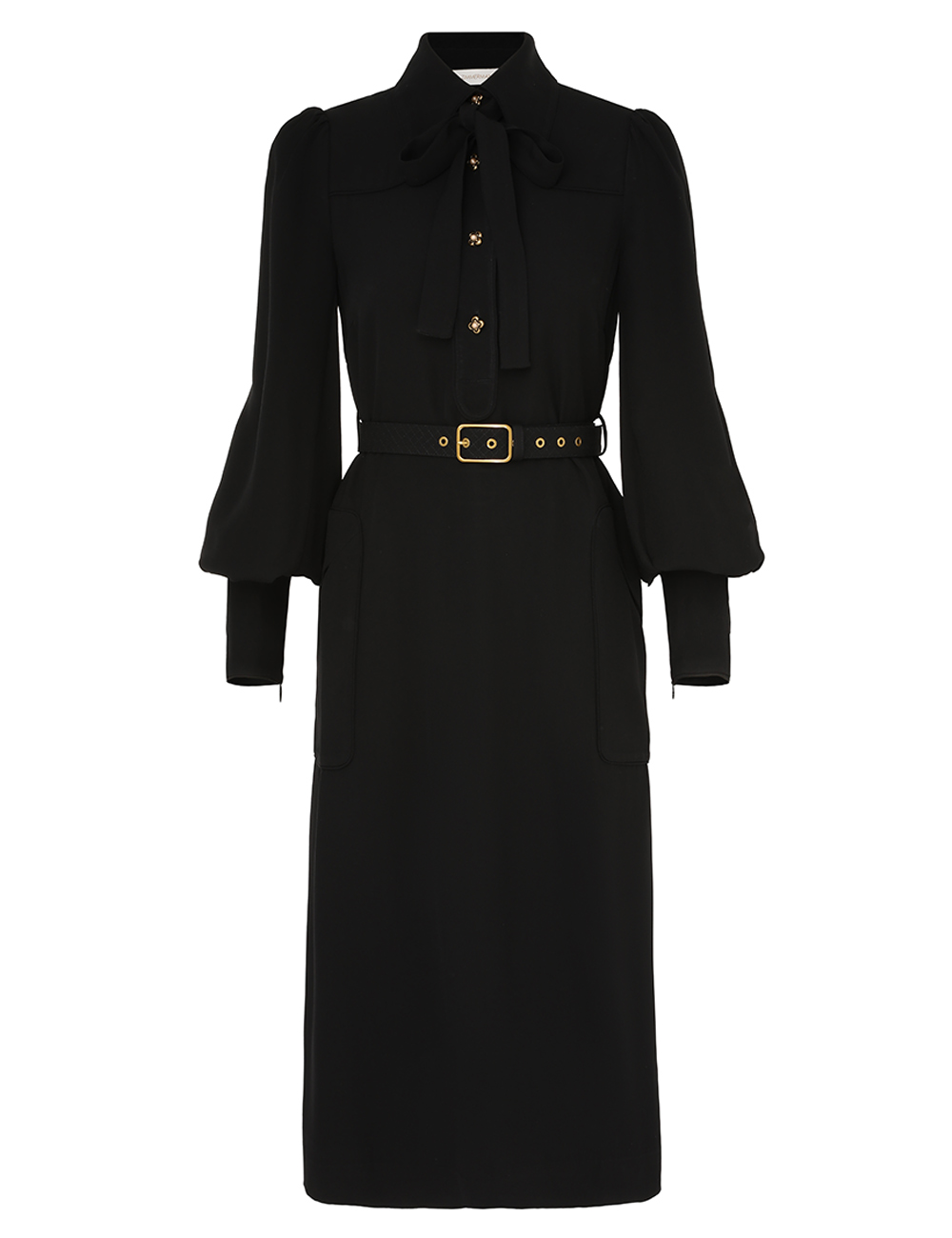 Zimmermann Collared Swing Midi Dress