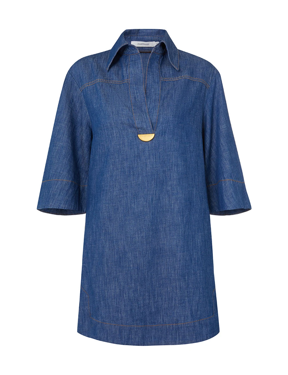 Zimmermann Denim Tunic Dress Zimmermann dress