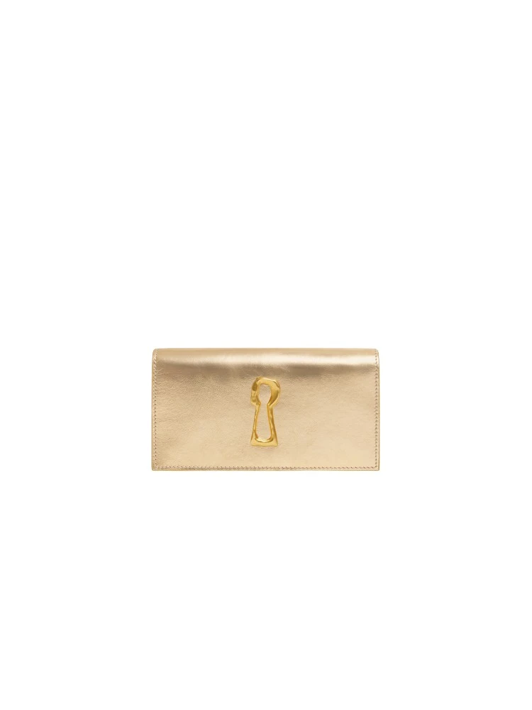 medFormat-packshot-PM109180-00147048_nobg Leather Keyhole Clutch - Image 1