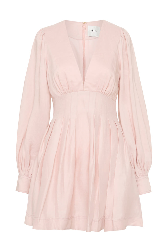 Aje Amelia Plunge Mini Dress