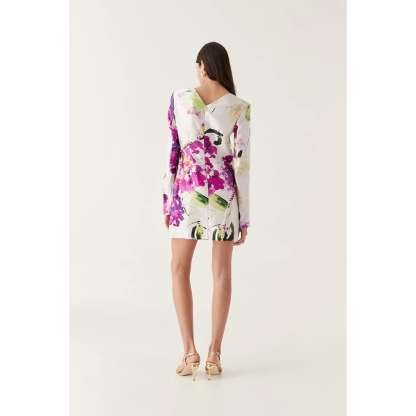Arbour Whipstitch Mini Dress - Image 6