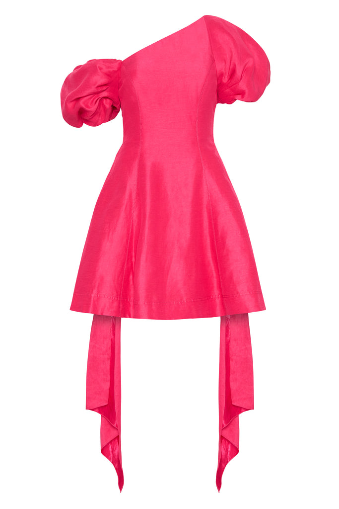 Aje Arista Tulip Sleeve Mini Dress