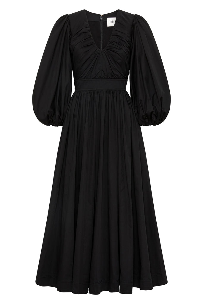 Aje Audrey Waisted Midi Dress