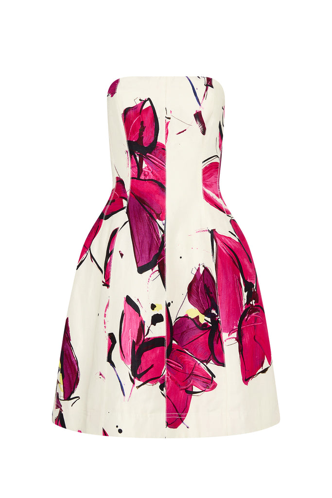 Aje Baret Strapless Mini Dress