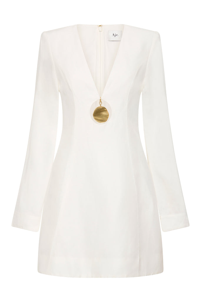 Aje Bettina Pendant Mini Dress