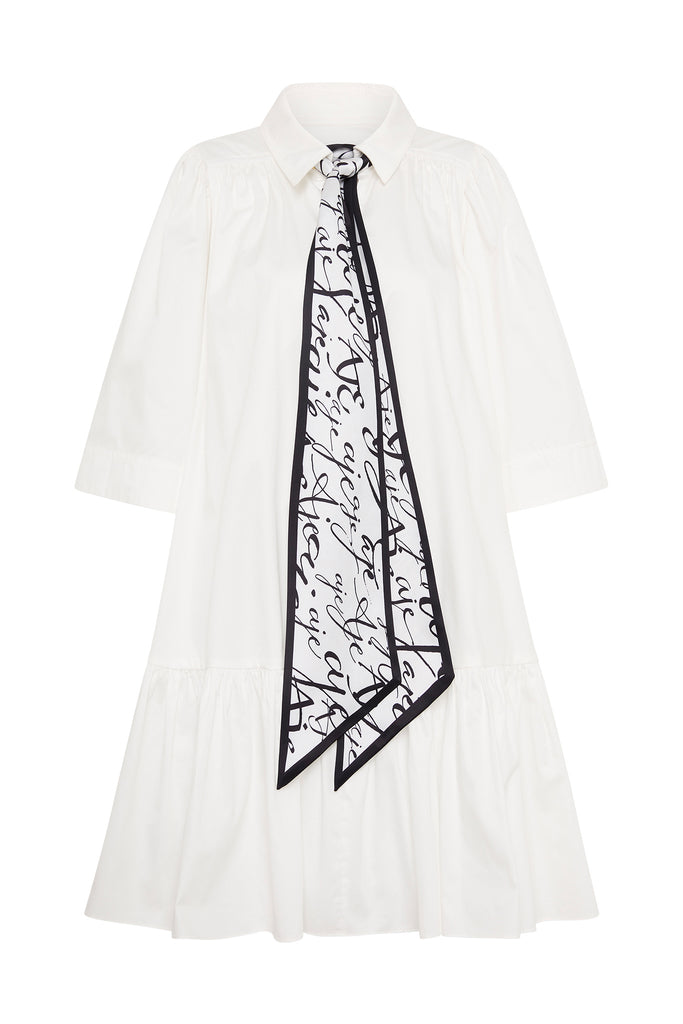 Aje Chloe Scarf Mini Dress