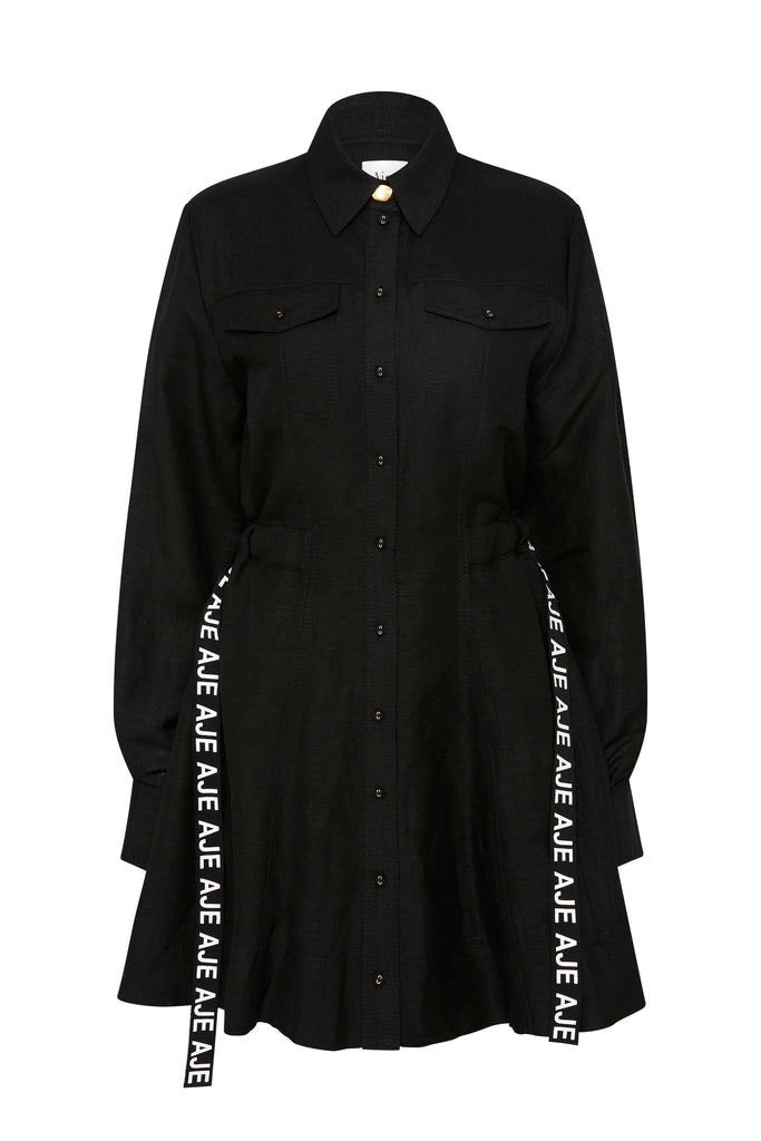 Aje Eternal Logo Mini Dress