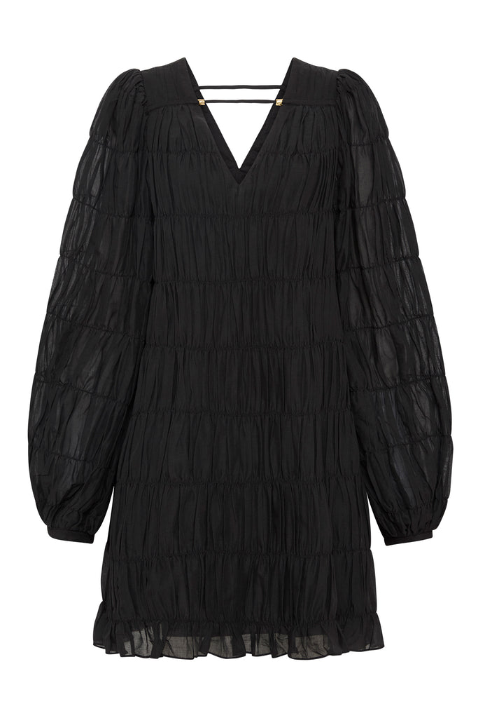 Aje Evelina Ruched Mini Dress